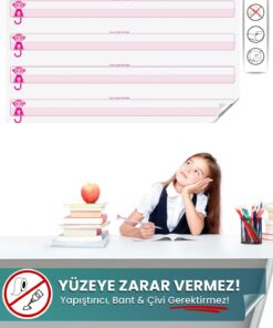 Pi Papers Kılavuz Çizgili Yazı Tahtası (100x56 cm)