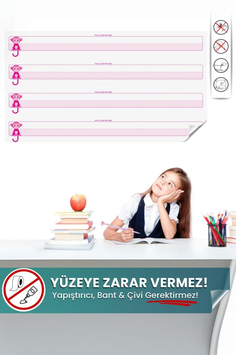 Pi Papers Kılavuz Çizgili Yazı Tahtası (100x56 cm)