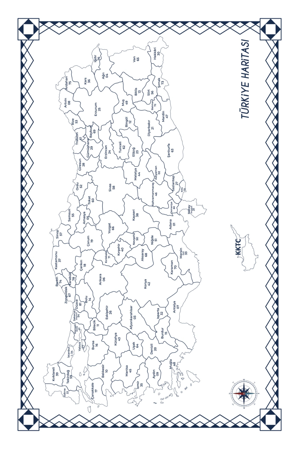 Pi Papers Şeffaf Türkiye Haritası – Yazılıp Silinen Statik Akıllı Kağıt (56x100 cm) - Görsel 2