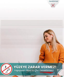 Sol Anahtarsız Porteli Yazı Tahtası yapışkansız statik akıllı kağıt