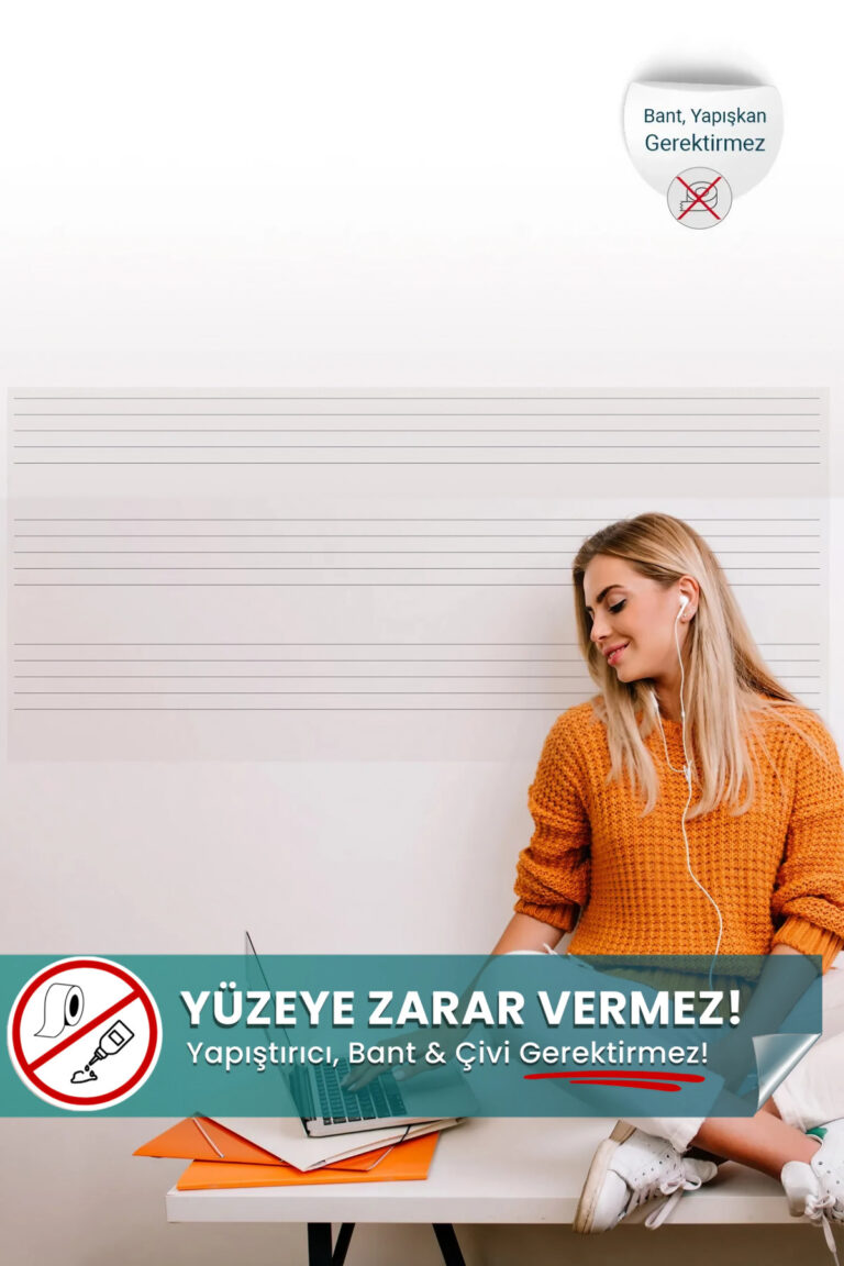Sol Anahtarsız Porteli Yazı Tahtası yapışkansız statik akıllı kağıt
