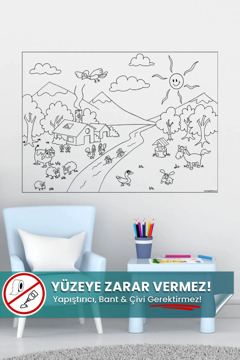 Boyama Çalışması Akıllı Kağıt yapışkansız statik akıllı kağıt