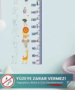 Boyamalı Renkli Boy Ölçer yapışkansız statik akıllı kağıt