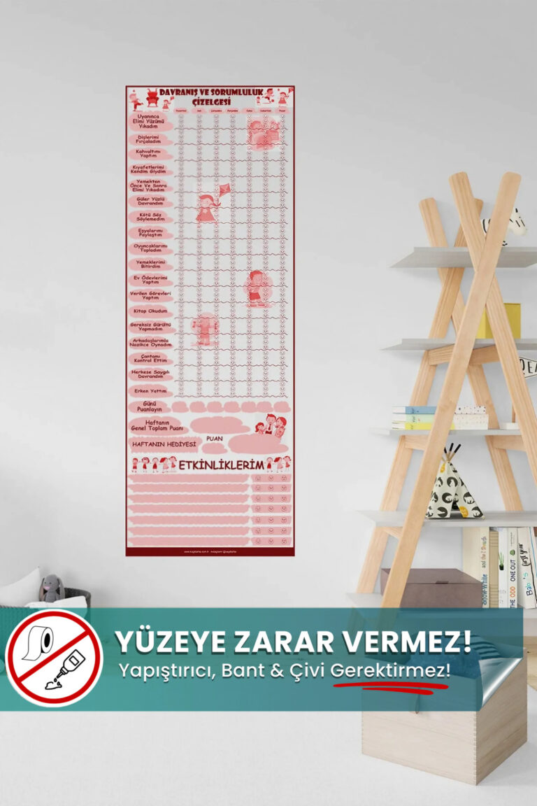 Davranış 36x100 cm yapışkansız statik akıllı kağıt