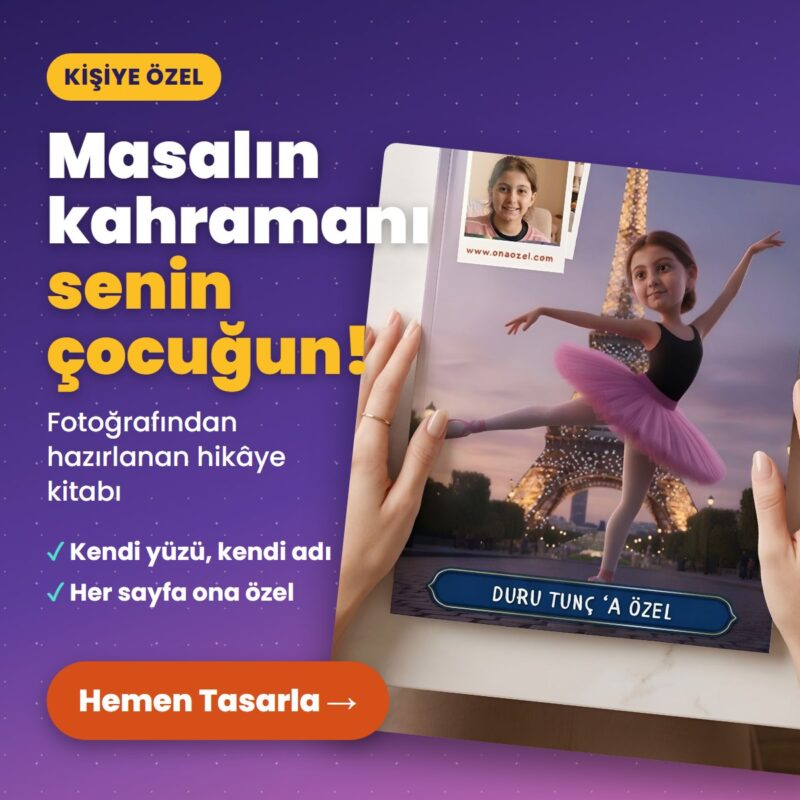 Kişiye özel çocuk hikâye kitabı